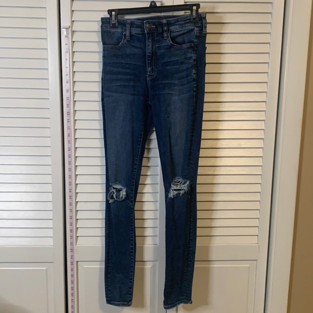 American Eagle jeans 6 Next level stretch. Super high rise jeggings pants